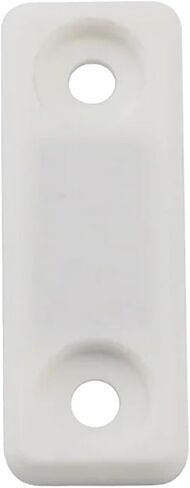 White Plastic Lock Buckle Side Installation Attracts for Industrial Doors 1Pcs(Two Sided) in Kuwait