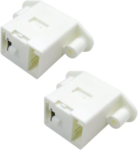 2 × 137006200 مزلاج قاعدة درج باب الغسالة مناسب لموديلات إلكترولوكس فريجيدير EPWD157SIW0، EPWD157STT0، EPWD15IW1، EPWD15IW2، EPWD15IW3 in Kuwait