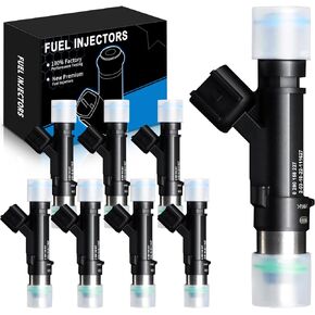 Upgraded Fuel Injectors 0280158227 Fits For:-Ford 2011 2012 2013 2014 2015 2016 2017 F150 5.0L, 2011-2018 for:-Mustang 5.0L, 2015 2016 2017 2018 for:-Mustang 5.2L (8PCS ALL-NEW)