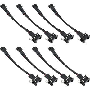 Michigan Motorsports Fuel Injector Harness Adapter -Adapts LQ4 LQ9 4.8 5.3 6.0 Multec Truck Harness to LS1 LS6 LT1 EV1 Fuel Injectors