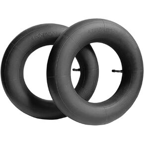 2Pcs 4.80/4.00-8 Inner Tube 4.00-8 4.80-8 480/400-8 Wheel barrow Tillers Tires TR13 Bent Value for Lawn Mowers Tractors Golf Carts Garden Trailers