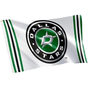 Desert Cactus Dallas Stars Flag NHL 100% Polyester Indoor Outdoor 3x5 feet National Hockey League Team Flags (Flag B)