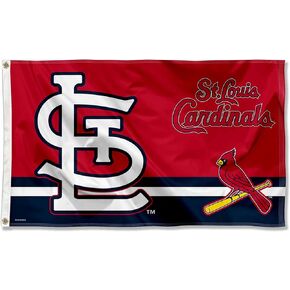 St. Louis Cardinals Logo Insignia 3x5 Foot Grommet Banner Flag