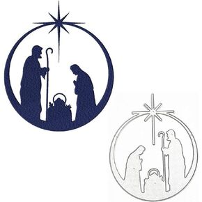 عيد ميلاد سعيد العائلات المعدنية يموت التخفيضات، الأسرة في عيد الميلاد الملاك نجمة قطع يموت قطع الإستنسل لألبوم سكرابوكينغ DIY النقش ورقة يموت صنع بطاقة