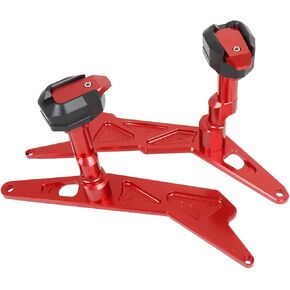 Motorcycle CNC Engine Frame Sliders Falling Protection Replacement for Kawasaki Ninja 300 250 2013 2014 2015 2016 2017 2018(Black)