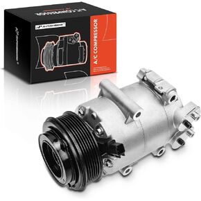 A-Premium Air Conditioner AC Compressor with Clutch Compatible with Ford Fiesta 1.6L 2014-2019