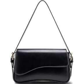 Small Shoulder Bags for Women,Crossbody Purses,Retro Vegan Leather Tote Handbag, Clutch Hobo Purse with Zipper