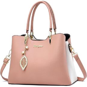 SiMYEER Satchel Purses and Handbags for Women PU Leather Tote Top Handle Shoulder Bags Ladies Crossbody Bags