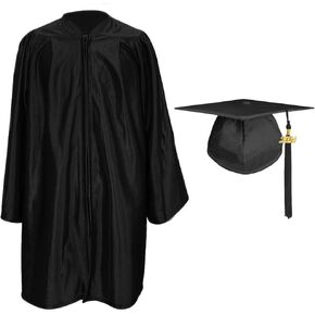 Preschool and Kindergarten Cap and Gown with 2025 Tassel Graduation for Toddler Kids