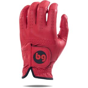BG Bender Golf Glove | Wear On Left | (Red, Mens XL)