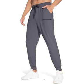 Yoga Pants Sweatpants for Men Joggers Tapered Lightweight Quick Dry Golf Pants Running Athletic