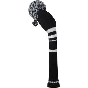 Scott Edward 1PCS Hybrid Head Cover Knit, for Fairway Wood Hybrid, with Rotating Number Tags