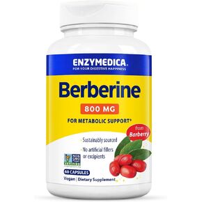Enzymedica, Berberine 800mg, 60 Count
