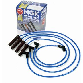 NGK Spark Plug Wire Set compatible with Chevrolet S10 2.2L L4 1998-2003