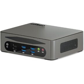 Mini Computers, Mini PC with 13th Gen CPU i7-1360P, 32GB DDR5 RAM 1TB NVME SSD, 4K Triple Display, WiFi6, BT5.2, USB3.0, TPM2.0, Wake on LAN, Auto Power On, Mini Desktop PC