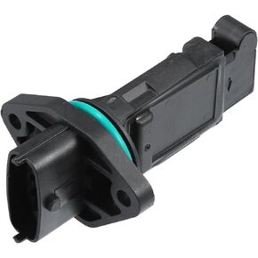 X AUTOHAUX Car Mass Air Flow Sensor Meter Automotive Air Flow Sensor Meter for Volvo S60 2002-2007 for Volvo S80 2002-2007 No.8670115 Black