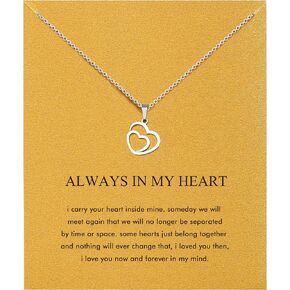 Necklaces for Teen Girls, Horseshoe Butterfly Compass Necklace Best Friend Necklace Sister Gifts Daughter Gifts Graduation Chritmas Birthday