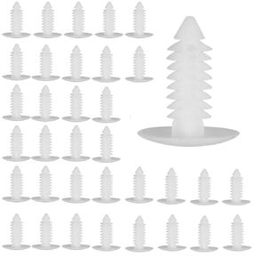 Vapor Barrier for Crawlspace 400Pcs Christmas Tree Fasteners Crawlspace Vapor Barrier Foundation Push Pins 1 Inch