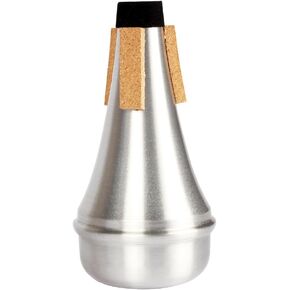 life Mini Portable Trumpet Mute, Aluminum Alloy Mute Portable Dampener for Trumpet Instrument Accessory