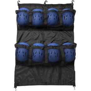Champro Fence/Carry Bag, 8 Helmets (Black), Large