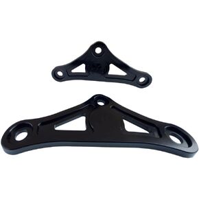 Black CNC Aluminum Lowering Link Kit 30mm Rear Suspension Linkager Compatible with Kawasaki Z900RS Cafe Z900 2017-2022