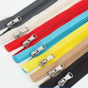 Wonesifee 13pcs 40cm Separating Nylon Coil Zippers for Jackets Coats Sewing Crafts Cushion,Pillow DIY Handmade16" 13 Colors Mixed (40cm/16inch)16"