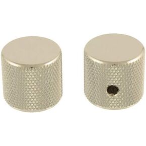 Allparts Barrel Knobs - Nickel