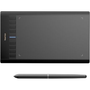 NearHub Graphic Drawing Tablet,10*6 Inch Drawing Tablet with 8 Shortcut Keys,8192 Levles Pressure Battery-Free Stylus Pen,Compatible With Mac Windows and Chromebook (WhiteBoard/Drawing/Remote-working)