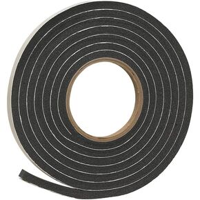 Rocky Mountain Goods WeatherSeal Self Stick Rubber Foam (3/8" x 10 Ft x 3/16")