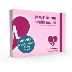 Menopause Test Strips at Home Results in 3 Minutes - FSH Menopause Stage Indicator | Perimenopause Test Strips Help You Determine Your Menopause Levels (2 CT)