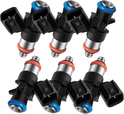 حاقن الوقود لشاحن دودج تشالنجر، لسيارة جيب رانجلر جراند شيروكي، لكرايسلر باسيفيكا، لرام 1500 بروماستر 3.6L V6 0280158233 (6 قطع) in Kuwait