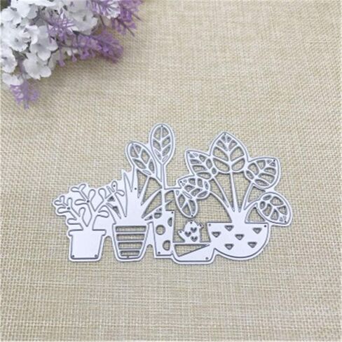 Metal 9 pcs Leaf Leaves Cutting Dies, Maple Leaf Ginkgo Leaf Die Cuts Embossing Stencils Template Mould for Card Scrapbooking and DIY Craft Album Paper Card Decor in Saudi Arabia