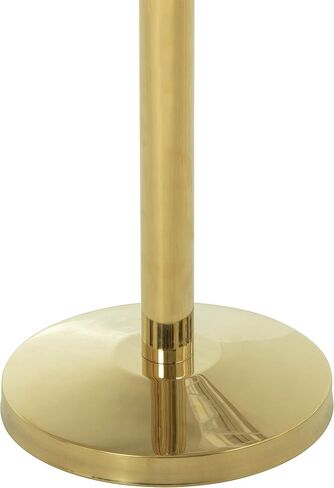 US Weight Single Velvet Rope Accessory for Crowd Control Stanchions - 6', Red with Brass Belt Ends in Saudi Arabia