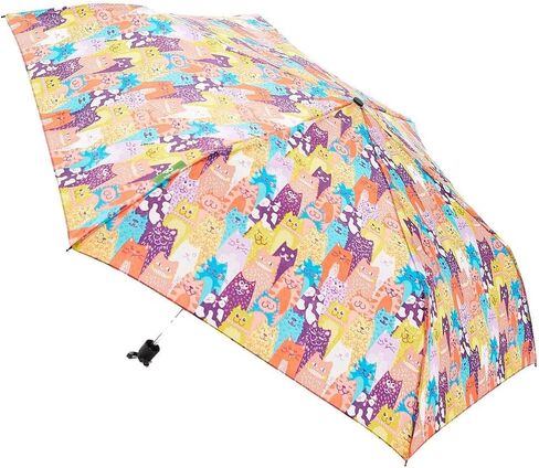 ECO CHIC Foldable Mini Umbrella | Waterproof Canopy with Windproof Frame | Small Umbrella for Daily Use | Made from Recycled Plastic Bottles in Saudi Arabia