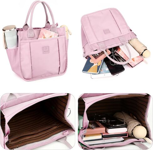 ChuLian Tote Bag For Women Nylon Shoulder Bag Purse Fashion Crossbody Tote Bag Satchel Handbags Zipper Closure Travel Casual in Kuwait