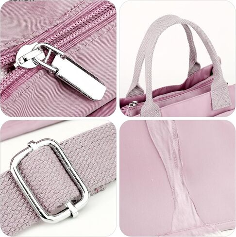 ChuLian Tote Bag For Women Nylon Shoulder Bag Purse Fashion Crossbody Tote Bag Satchel Handbags Zipper Closure Travel Casual in Kuwait