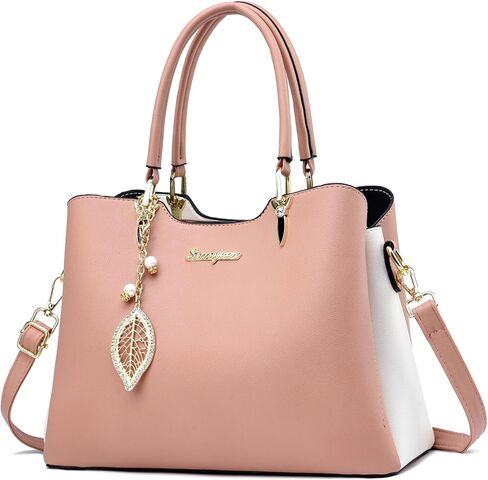 SiMYEER Satchel Purses and Handbags for Women PU Leather Tote Top Handle Shoulder Bags Ladies Crossbody Bags in Kuwait