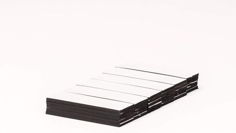 30 (0.5 x 1.625 Inch) Magnetic Name Lineup Board Tabs – Magnets for Magnetic Baseball Softball Line-Up Board Coach Marker Board in Kuwait