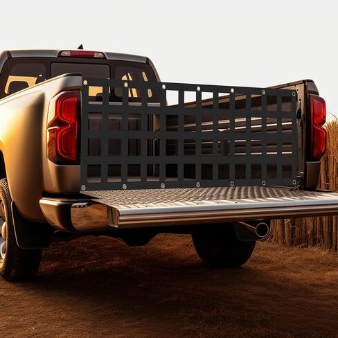 Heavy Duty Tailgate Cargo Net for Truck Bed, 54 in x 18 in Extendable Tailgate Net with 4 Adjustable Buckle Straps, 1600LBS Capicity Cargo Net for Truck, Trailer, Pickup, Jeep, SUV, Boat in Kuwait