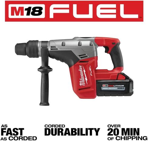 أداة ميلووكي 2717-22HD مجموعة مثقاب مطرقة دوارة لاسلكية SDS Max 1-9/16 بوصة 18.75 بوصة M18 Fuel SDS Max in Saudi Arabia