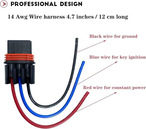 Pulse Power Plug Pigtail Connector Replacement for 2018 2019 2020 2021 Polaris Ranger XP 1000 / RZR RS1 Pro/General Bus Bar plugs Power Wire Harness Connector (3 pcs) in Saudi Arabia