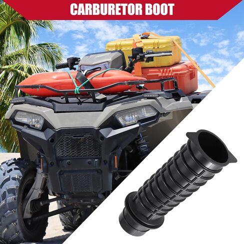 حذاء كاربوريتر ATV لـ Polaris Sportsman 500 HO HD 2013 / متين/مطاط / قطعة واحدة/أسود in Saudi Arabia