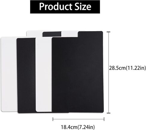 50 قطعة من فواصل الكتب الهزلية، فاصل بطاقات كبير أبيض وأسود من TOUNALKER مع علامات تبويب، فواصل كتب هزلية بلاستيكية لصناديق تخزين الكتب الهزلية القصيرة أو الطويلة، 7.24 × 11.22 بوصة in Kuwait