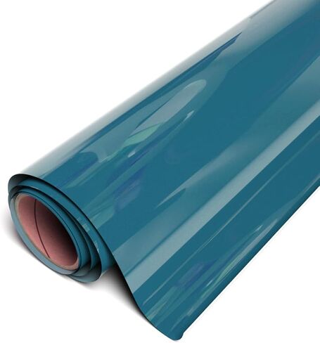 Siser EasyWeed EcoStretch Heat Transfer Vinyl, 11.8" x 10yd Roll (Navy Blue) - Compatible with Siser, Cricut, Silhouette and Other Professional/Craft Cutters - CPSIA Certified in Saudi Arabia