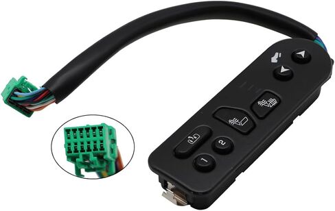 Nakkaa 15116862 Seat Heating Switch Controls Driver's Side Compatible with Escalade Tahoe Yukon Avalanche 1500 2500 2003-2006 Black SW8420 15179136 901-196 in Saudi Arabia