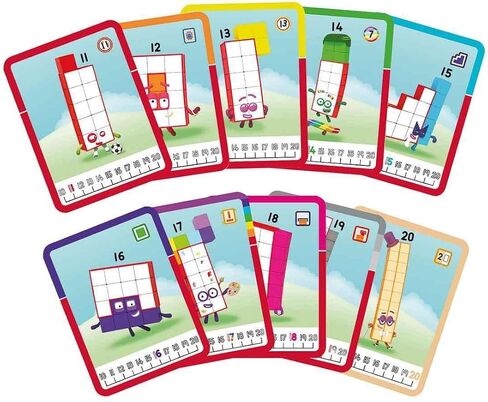 Learning Resources MathLink Cubes Numberblocks 11-20 Activity Set, 30 Activities Linked to TV Episodes, 155 Cubes & More, Ages 3+,27 x 20.5 x 5.6 Centimeters in Saudi Arabia