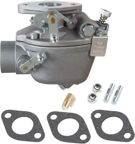 RANSOTO TSX428 Carburator Tractor Carb متوافق مع Ford NAA NAB Jubilee 600 650 700 800 850 جرار مع 134 محرك غاز CID Marvel Schebler TSX428 مع حشوات استبدال B2NN9510A EAE9510C 155439 in Saudi Arabia