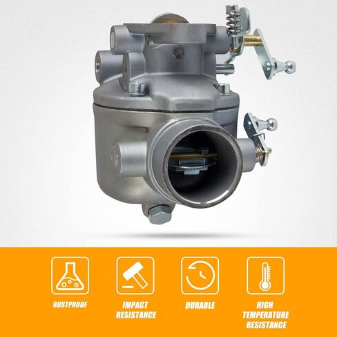 RANSOTO TSX428 Carburator Tractor Carb متوافق مع Ford NAA NAB Jubilee 600 650 700 800 850 جرار مع 134 محرك غاز CID Marvel Schebler TSX428 مع حشوات استبدال B2NN9510A EAE9510C 155439 in Saudi Arabia