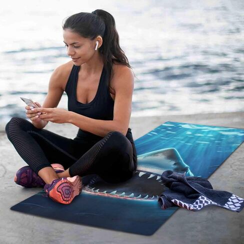 Skull Yoga Mat for Women Men 71" x 26" Non Slip Exercise & Fitness Mat 1mm Thick Workout Mat for Yoga, Pilates, Come with Storage Bag in Saudi Arabia