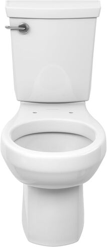 American Standard 606DA001.020 H2Optimum Two-Piece Toilet with Toilet Seat and Wax Ring, Round Front, Standard Height, White, 1.1 gpf in Saudi Arabia